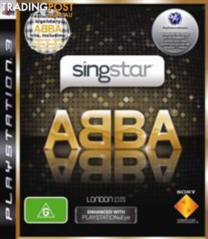 SingStar ABBA [Pre-Owned] (PS3) - Sony Interactive Entertainment - Retro P/O PS3...