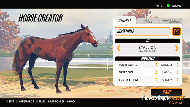 Phar Lap: Horse Racing Challenge (Switch) - Tru Blu Entertainment - Switch Software GTIN/EAN/UPC: 9312590131325 - photo 5 of 6