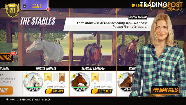 Phar Lap: Horse Racing Challenge (Switch) - Tru Blu Entertainment - Switch Software GTIN/EAN/UPC: 9312590131325 - photo 4 of 6