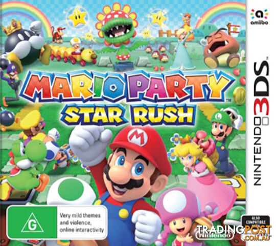 Mario Party Star Rush (3DS) - Nintendo 3DSMPSR - 2DS/3DS Software GTIN/EAN/UPC:...