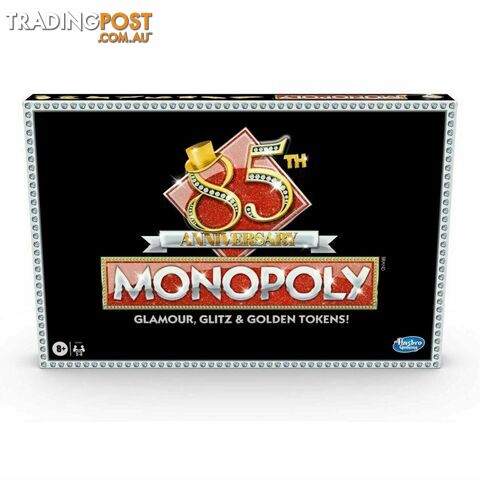 Monopoly 85th Anniversary Edition Board Game - Hasbro Gaming - Tabletop Board...