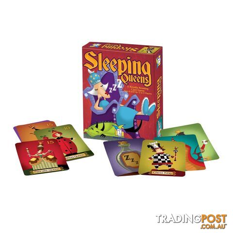 Sleeping Queens Card Game - Gamewright 08111559751A - Tabletop Card Game GTIN/EAN/UPC: 759751002305