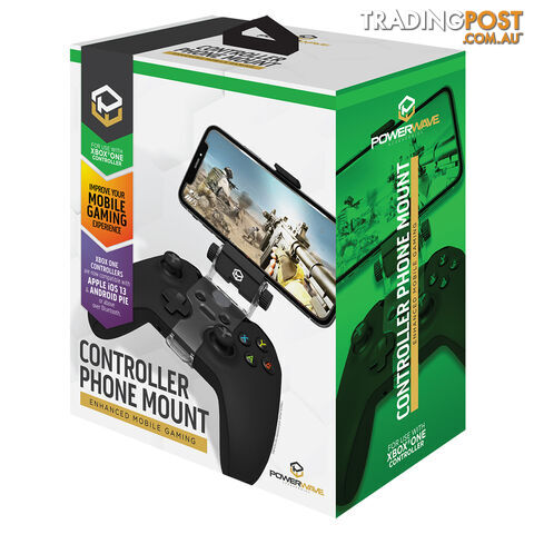 Powerwave Xbox One Controller Phone Mount - Powerwave - Xbox One Accessory GTIN/EAN/UPC: 9338176022719