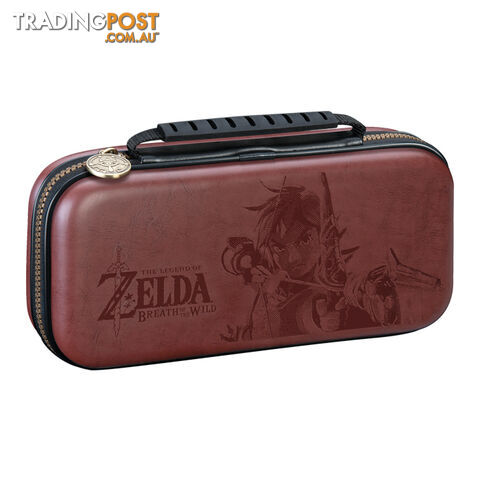 Nintendo Switch Zelda Breath of the Wild Brown Game Traveler Deluxe Travel Case - RDS Industries - Switch Accessory GTIN/EAN/UPC: 663293109722