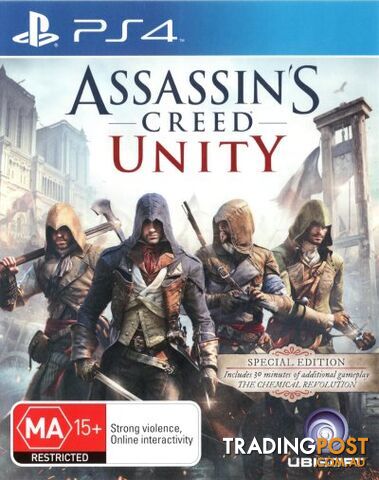 Assassin's Creed Unity Special Edition (PS4) - Ubisoft - PS4 Software GTIN/EAN/UPC: 3307215803592