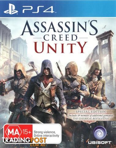 Assassin's Creed Unity Special Edition (PS4) - Ubisoft - PS4 Software GTIN/EAN/UPC: 3307215803592