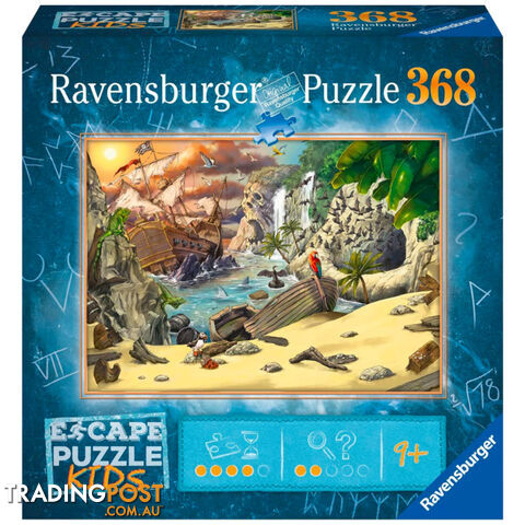 Ravensburger Pirates In Peril Jumbo 368 Piece Jigsaw Puzzle - Ravensburger - Tabletop Jigsaw Puzzle GTIN/EAN/UPC: 4005556129560