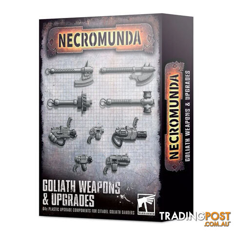 Necromunda: Goliath Weapons & Upgrades - Games Workshop - Tabletop Miniatures GTIN/EAN/UPC: 5011921139408