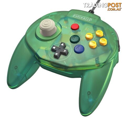 Retro-Bit Tribute64 Forest Green Wired Controller for N64 - Retro-bit - Retro N64 Accessory GTIN/EAN/UPC: 849172010765 - photo 4 of 9