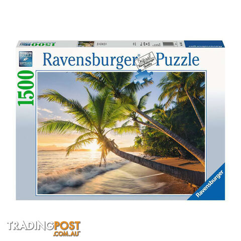 Ravensburger Beach Hideaway 1500 Piece Jigsaw Puzzle - Ravensburger - Tabletop Jigsaw Puzzle GTIN/EAN/UPC: 4005556150151