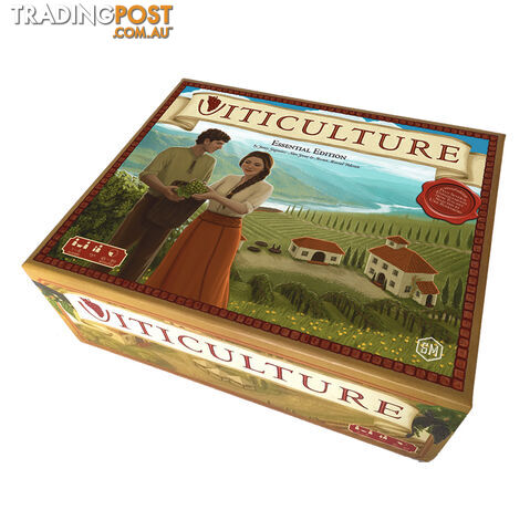 Viticulture Essential Edition Board Game - Stonemaier Games - Tabletop Board Game GTIN/EAN/UPC: 748252980618
