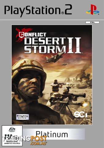 Conflict Desert Storm 2 [Pre-Owned] (PS2) - Retro PS2 Software GTIN/EAN/UPC: 5021290022423