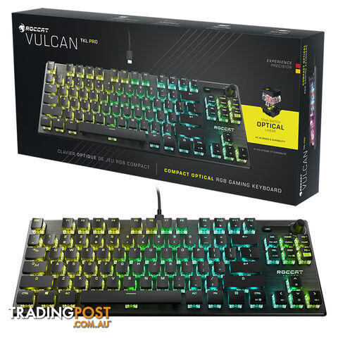 ROCCAT Vulcan TKL Pro Compact Optical RGB Gaming Keyboard - Roccat - PC Accessory GTIN/EAN/UPC: 731855525720