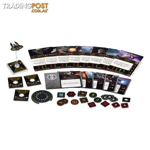 Star Wars: X-Wing Second Edition M3-A Interceptor Expansion Pack - Fantasy Flight Games - Tabletop Miniatures GTIN/EAN/UPC: 841333109158 - photo 2 of 2