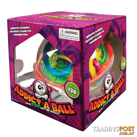 Addict-A-Ball Maze Large - 138 Stages - Kidult - Tabletop Puzzle Game GTIN/EAN/UPC: 5060164140108