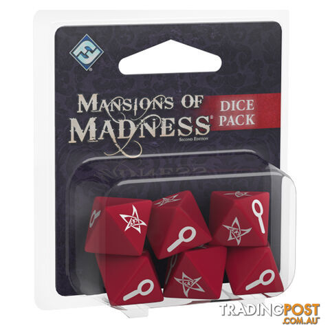 Mansions of Madness Second Edition Dice Pack - Fantasy Flight Games - Tabletop Accessory GTIN/EAN/UPC: 841333103149