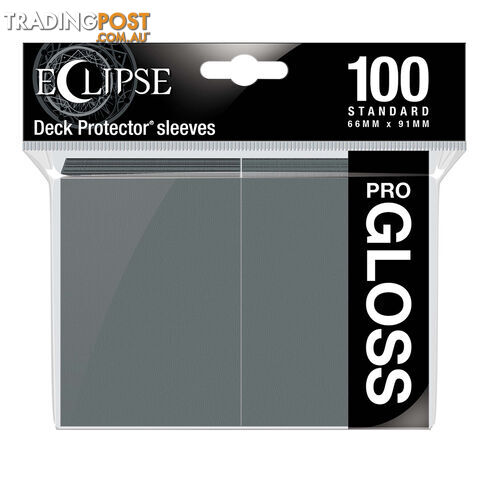 Ultra Pro Eclipse Gloss Deck Protectors 100 Pack (Smoke Grey) - Ultra Pro - Tabletop Trading Cards Accessory GTIN/EAN/UPC: 074427156114