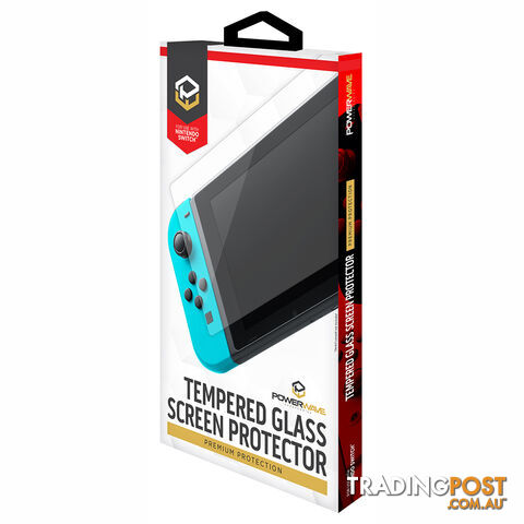 Powerwave Nintendo Switch Premium Tempered Glass Screen Protector - Powerwave 3499550354850 - Switch Accessory GTIN/EAN/UPC: 9338176021033