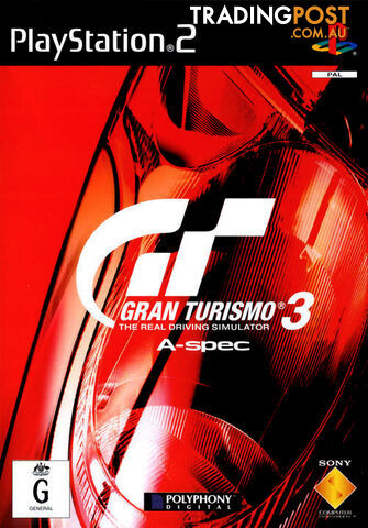 Gran Turismo 3 A-Spec [Pre-Owned] (PS2) - Retro PS2 Software GTIN/EAN/UPC:...