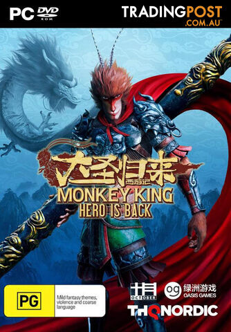 Monkey King: Hero is Back (PC) - THQ Nordic - PC Software GTIN/EAN/UPC: 9120080074904