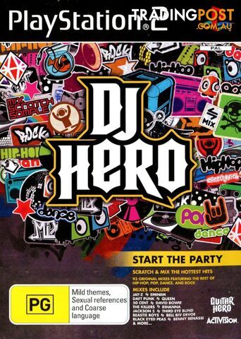 DJ Hero (Game Only) [Pre-Owned] (PS2) - Retro PS2 Software