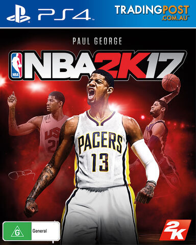 NBA 2K17 [Pre-Owned] (PS4) - 2K Sports - P/O PS4 Software GTIN/EAN/UPC: 5026555422031 - photo 1 of 1