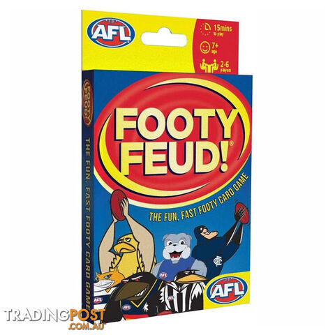 Footy Feud Card Game - VR Distribution - Tabletop Card Game GTIN/EAN/UPC: 750343858485