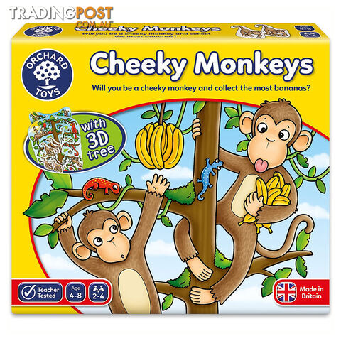 Orchard Toys Cheeky Monkeys Educational Game - Orchard Toys - Tabletop Board...