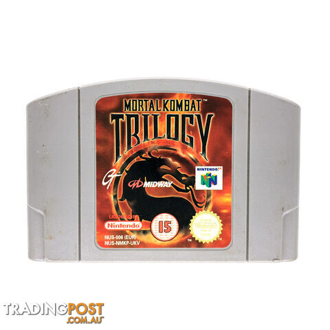 Mortal Kombat Trilogy [Pre-Owned] (N64) - Midway Games 37216 - Retro N64 Software