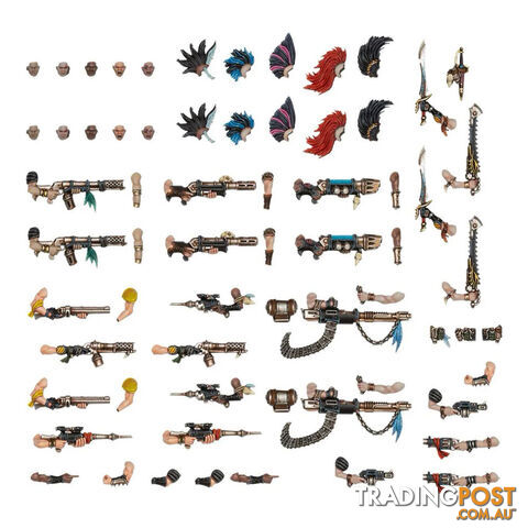 Necromunda: Escher Weapons & Upgrades - Games Workshop - Tabletop Miniatures GTIN/EAN/UPC: 5011921139392 - photo 2 of 2
