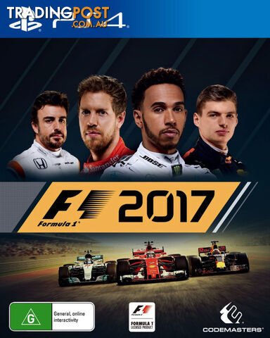 F1 2017 [Pre-Owned] (PS4) - Codemasters - P/O PS4 Software GTIN/EAN/UPC: 5024866364897