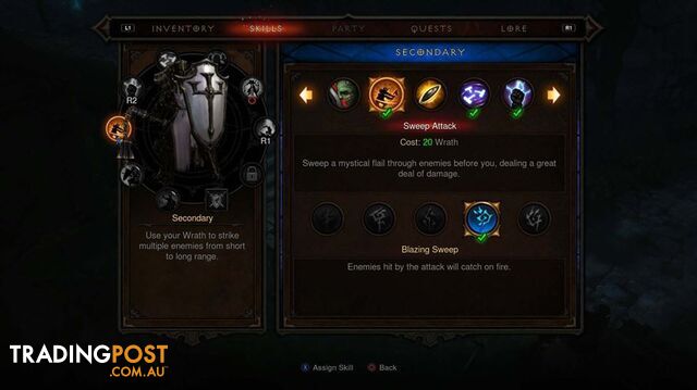 Diablo III: Reaper of Souls Ultimate Evil Edition [Pre-Owned] (PS4) - Blizzard Entertainment - P/O PS4 Software GTIN/EAN/UPC: 5030917150012 - photo 4 of 6