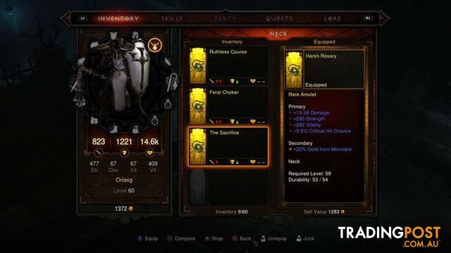 Diablo III: Reaper of Souls Ultimate Evil Edition [Pre-Owned] (PS4) - Blizzard Entertainment - P/O PS4 Software GTIN/EAN/UPC: 5030917150012 - photo 5 of 6