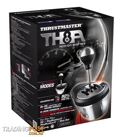 Thrustmaster TH8A Shifter (Add-on for T500/T300/TX) - Thrustmaster TM-4060059 - Racing Simulation GTIN/EAN/UPC: 3362934001209 - photo 5 of 5
