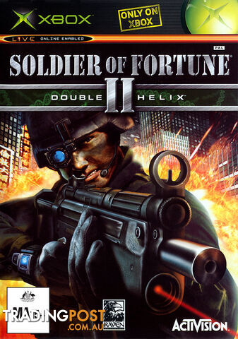 Soldier of Fortune II: Double Helix [Pre-Owned] (Xbox (Original)) - Retro Xbox Software GTIN/EAN/UPC: 5030917020780 - photo 1 of 1