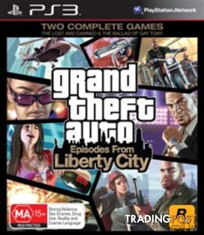 Grand Theft Auto: Episodes From Liberty City [Pre-Owned] (PS3) - Rockstar Games...