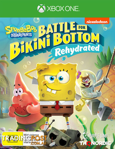 Spongebob Squarepants Battle for Bikini Bottom Re-hydrated  (Xbox One) - THQ Nordic - Xbox One Software GTIN/EAN/UPC: 9120080074614