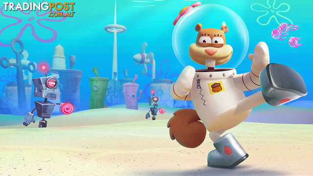 Spongebob Squarepants Battle for Bikini Bottom Re-hydrated (Xbox One) - THQ Nordic - Xbox One Software GTIN/EAN/UPC: 9120080074614 - photo 2 of 6