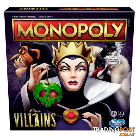 Monopoly Disney Villains Edition Board Game - Hasbro Gaming - Tabletop Board Game GTIN/EAN/UPC: 630509971176 - photo 3 of 3