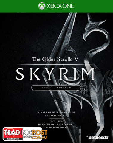 The Elder Scrolls V Skyrim Special Edition [Pre-Owned] (Xbox One) - Bethesda Softworks - P/O Xbox One Software GTIN/EAN/UPC: 5055856411598