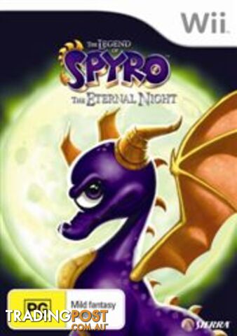 The Legend of Spyro: Eternal Night [Pre-Owned] (Wii) - Sierra Entertainment -...
