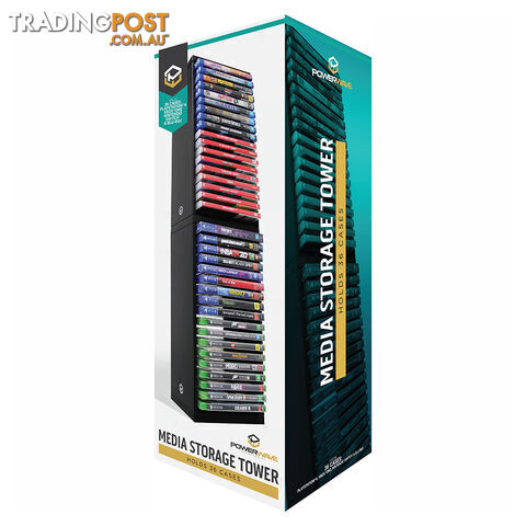Powerwave Media Storage Tower - Powerwave - PS4 Accessory GTIN/EAN/UPC:...
