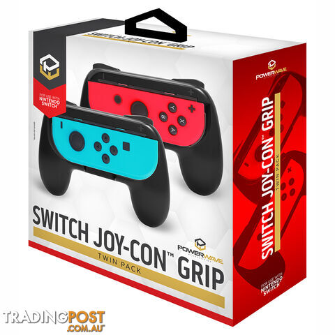 Powerwave Switch Joy-Con Grips Twin Pack - Powerwave - Switch Accessory GTIN/EAN/UPC: 9338176025338