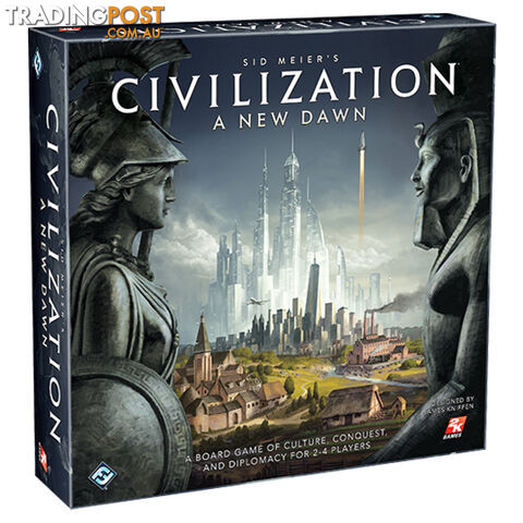 Sid Meier's Civilization: A New Dawn Board Game - Fantasy Flight Games - Tabletop Board Game GTIN/EAN/UPC: 841333104719