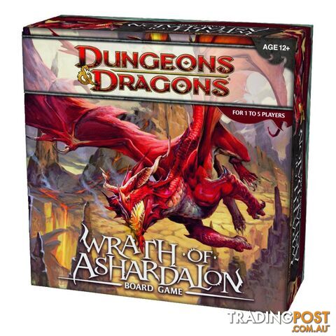 Dungeons & Dragons: Wrath of Ashardalon Board Game - Wizards of the Coast LP124410 - Tabletop Board Game GTIN/EAN/UPC: 653569512103