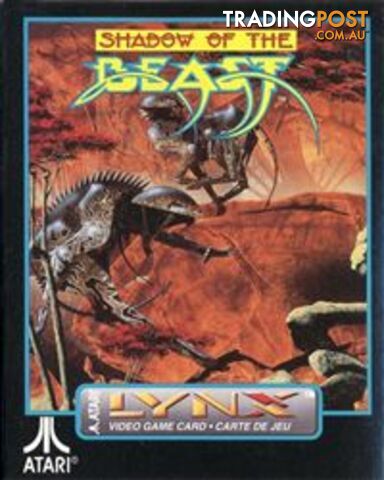 Shadow of the Beast (Atari Lynx) - Psygnosis - Retro Lynx Software GTIN/EAN/UPC: 077000021670