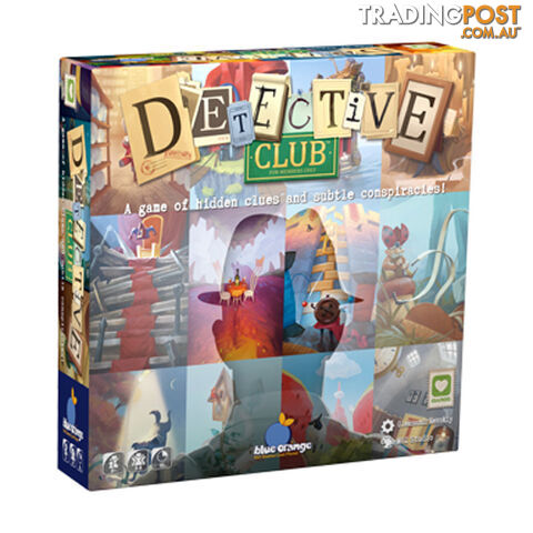 Detective Club Board Game - Blue Orange Games - Tabletop Board Game GTIN/EAN/UPC: 9339111010488