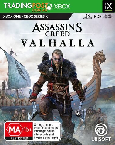 Assassin's Creed Valhalla [Pre-Owned] (Xbox Series X, Xbox One) - Ubisoft - P/O Xbox One Software GTIN/EAN/UPC: 3307216167310