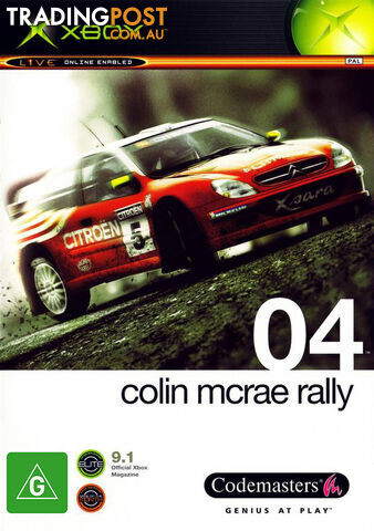 Colin McRae Rally 04 [Pre-Owned] (Xbox (Original)) - Retro Xbox Software GTIN/EAN/UPC: 5024866323184 - photo 1 of 1