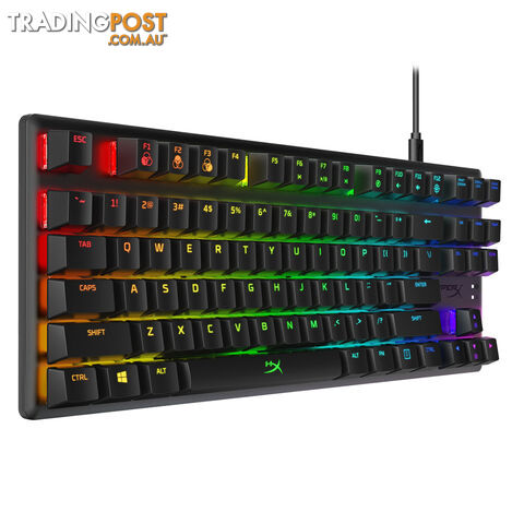 HyperX Alloy Origins Core RGB TKL Gaming Keyboard (Aqua Switch) - HP Development Company, L.P. - PC Accessory GTIN/EAN/UPC: 196188049204 - photo 3 of 7